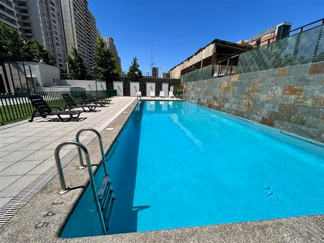 Departamento en arriendo de 1 dorm 1est 1 bodeg. en Macul
