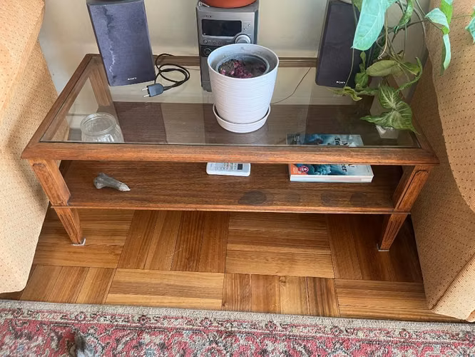Conjunto de sillones + mesa de centro