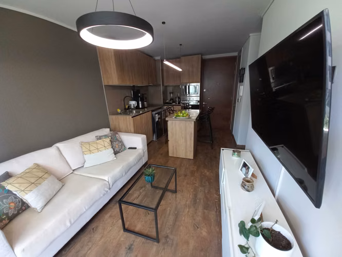 Moderno Depto amoblado y equipado! (174670) - Imagen 4