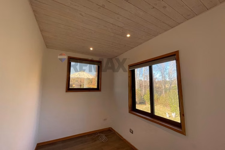 Venta casa pucon -villarrica vista al volcán.