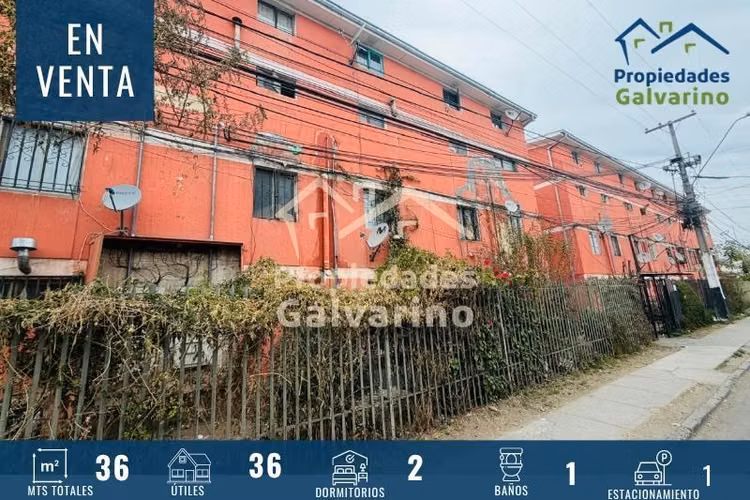 Departamento en venta de 2D 1B . en San Bernardo