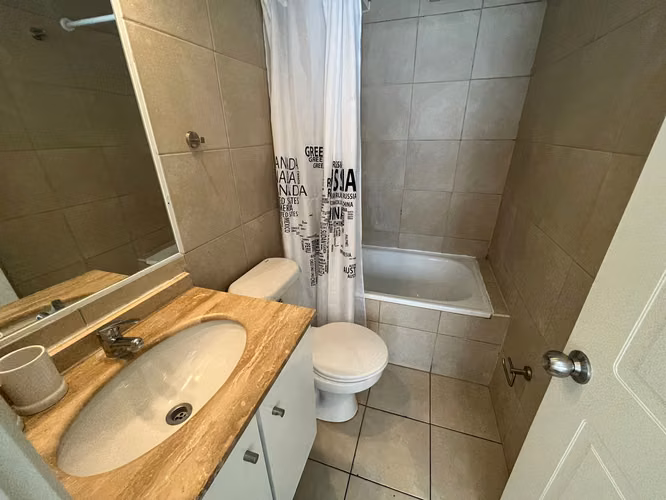 Arriendo dpto 1D-1B / Santa Lucia