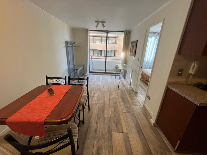 Arriendo dpto 1D-1B / Santa Lucia