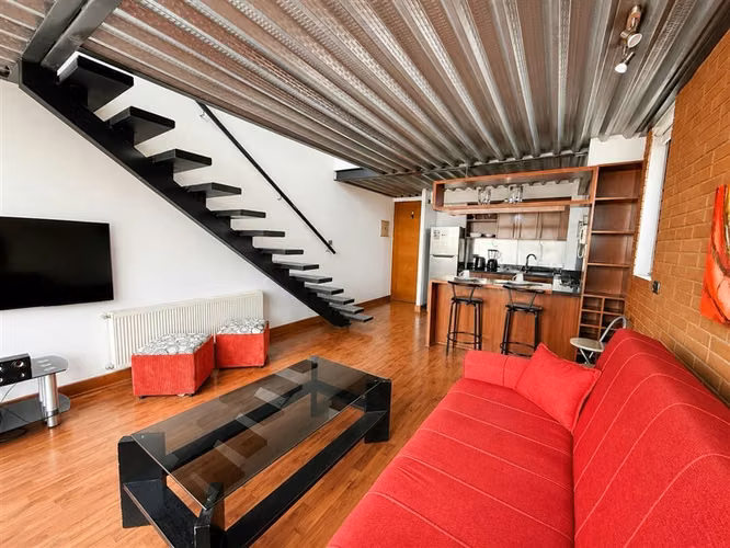 Espectacular Loft en venta de 1 dorm. en Providencia