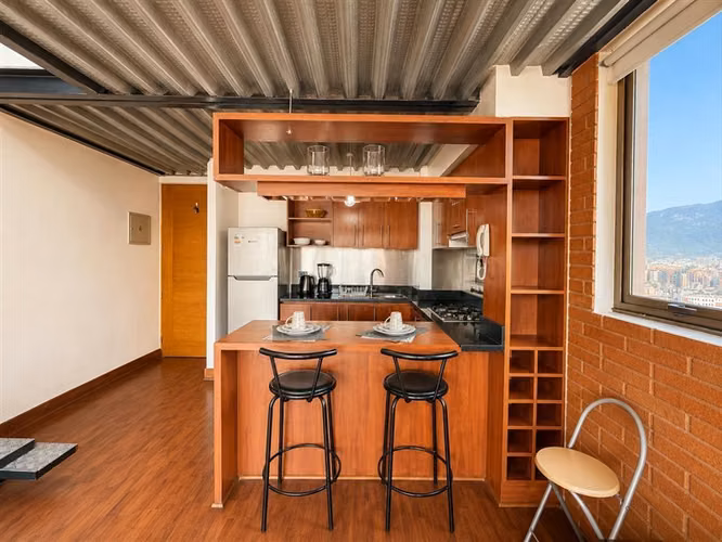 Espectacular Loft en venta de 1 dorm. en Providencia