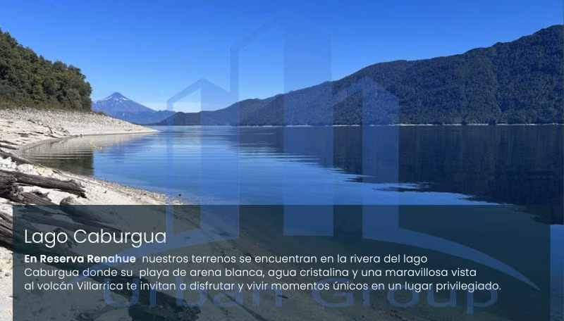Parcela RESERVA RENAHUE - LAGO CABURGUA - 34 KMS DE PUCÓN - Imagen 5