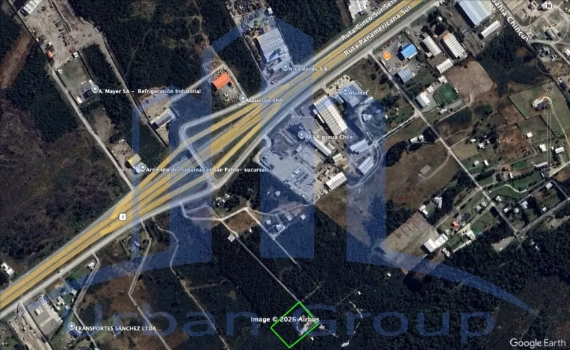 Terreno Construcción RUTA 5 SUR - SECTOR INDUSTRIAL CHINQUIHUE - AKVA GROUP CHILE