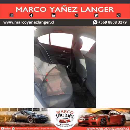 CHEVROLET SAIL 1.5 / AÑO  KILOMETROS / EXCELENTE ESTADO