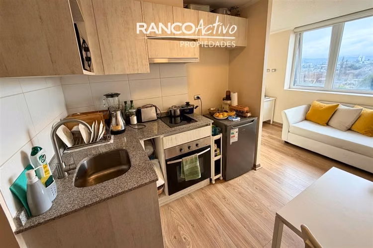 Moderno Departamento Estudio Ed Walk Valdivia Estac y Bodega