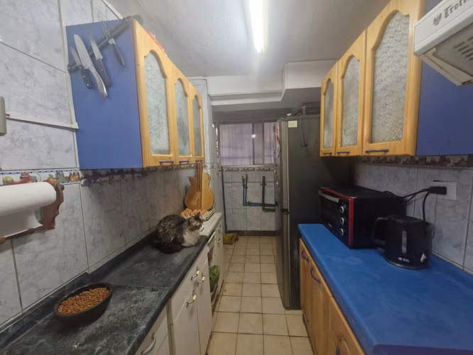 Grace Kelm Vende  Departamento 3D1B primer piso | Cocina independiente | metro estadio nacional | Ñuñoa