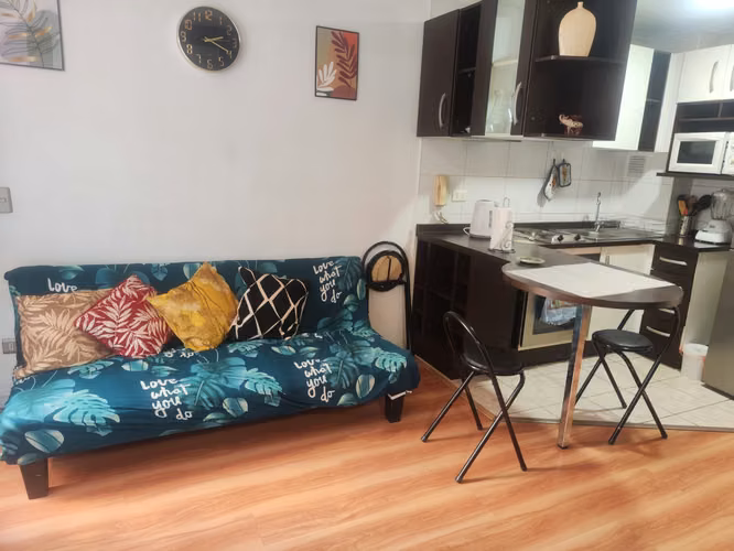 Venta Depto Santiago Centro | 1D1B 100% Amoblado + Arrendado (Apto Airbnb)
