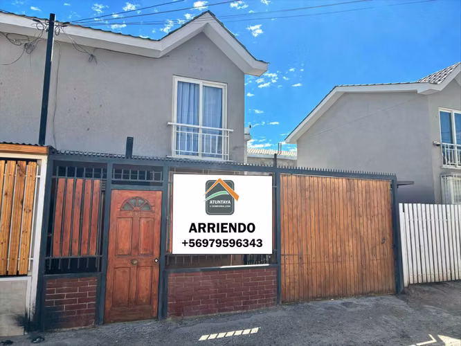 Se Arrienda Casa Semi Amoblado, Calama (175056)