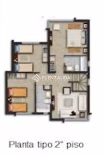 Casa en venta de 4 dorm. Lomas de Chamisero Colina