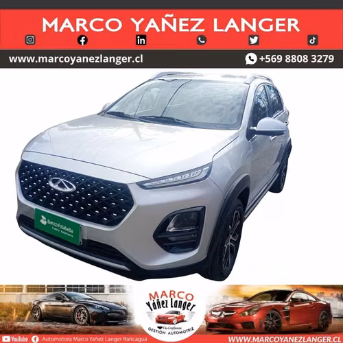 CHERY TIGGO 2 PRO GLS 1.5 / AÑO  KILOMETROS / EXCELENTE ESTADO