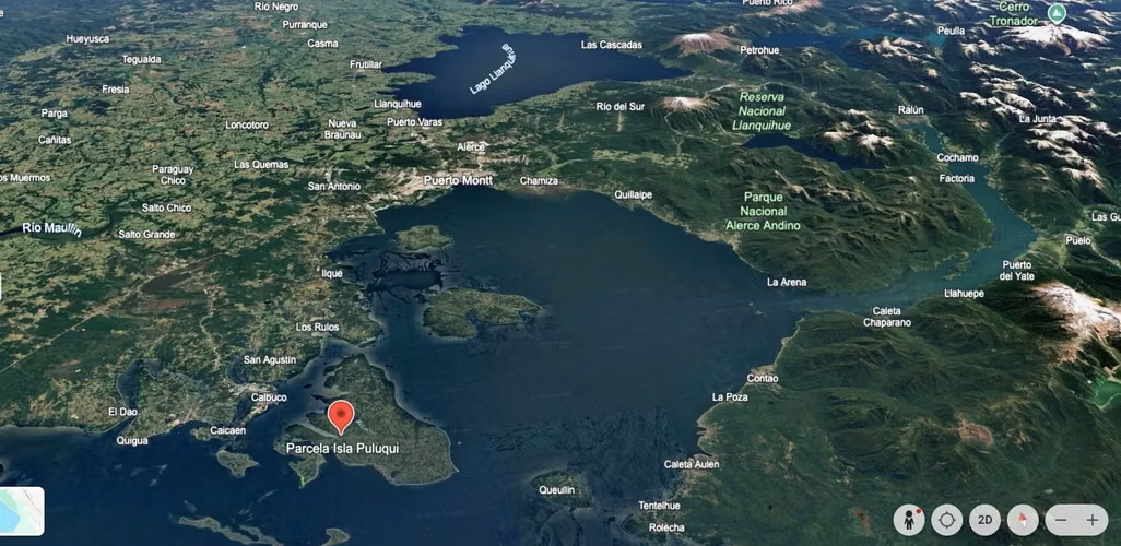 Parcela Isla Puluqui  Calbuco