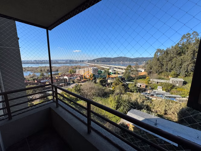 ARRIENDO 2D 2B 1 ESTACIONAMIENTO CON HERMOSA VISTA AL RIO BIO BIO