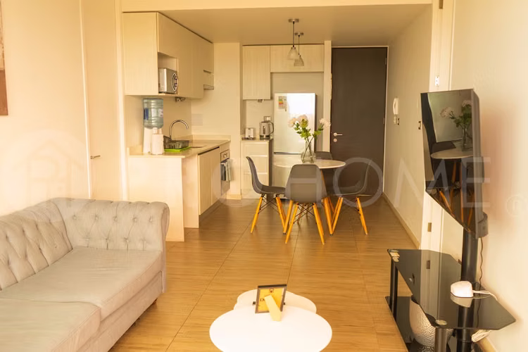 Arriendo Departamento Amoblado, Puerto Nuevo - Vista al Mar