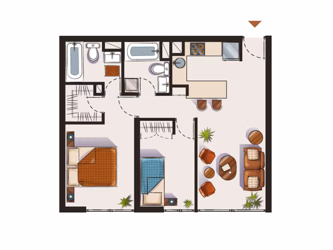 ARRIENDO Departamentos Nuevos, 2D2B, Metro Gruta de Lourdes - Imagen 15