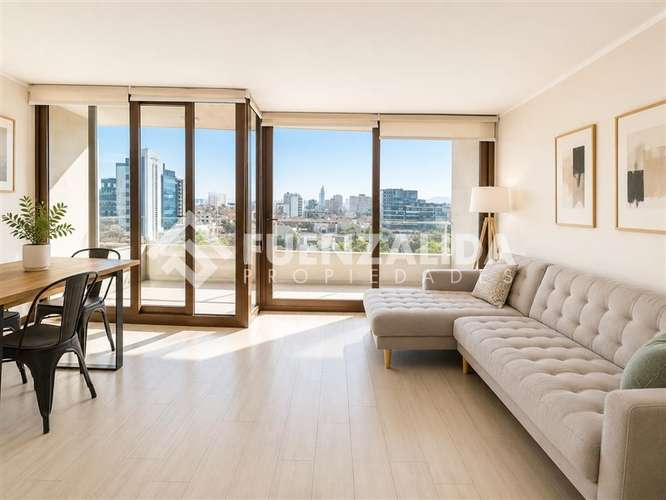 Departamento en venta de 2h2b estac y bod en Providencia