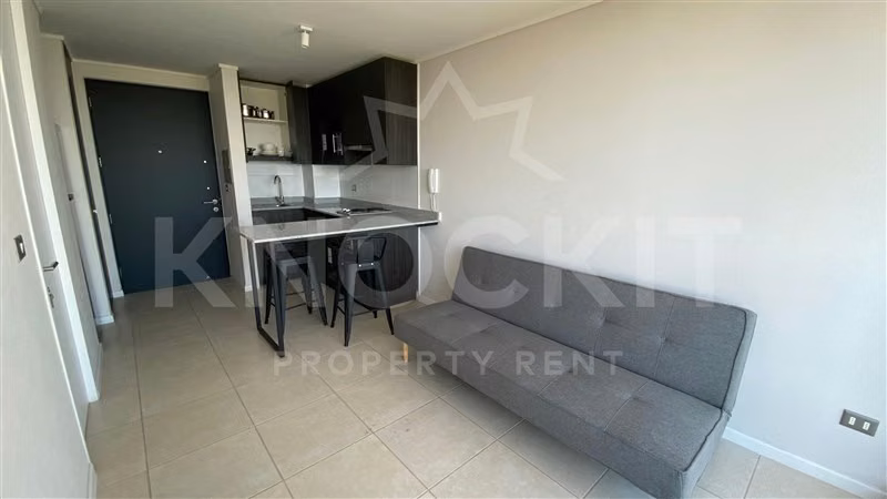 Arriendo Departamento Amoblado con Balcón 1D1B Quinta Normal