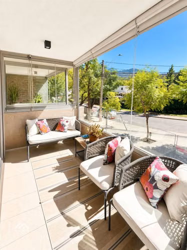 Departamento 3D/3B Full Equipado con Terraza - Vitacura