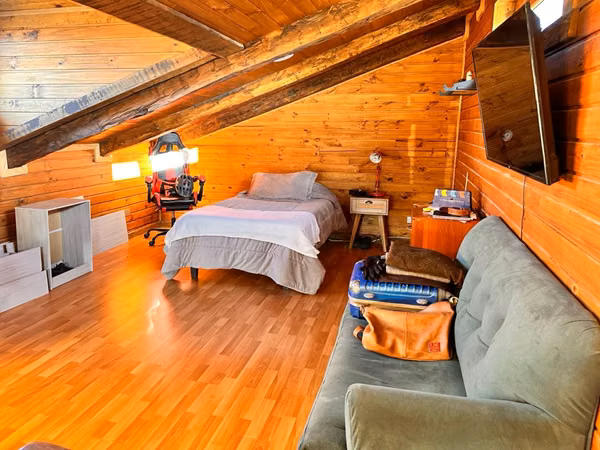 Coyhaique, arriendo. Entorno natural, amplia, termica vivienda, a solo 12 min de la plaza