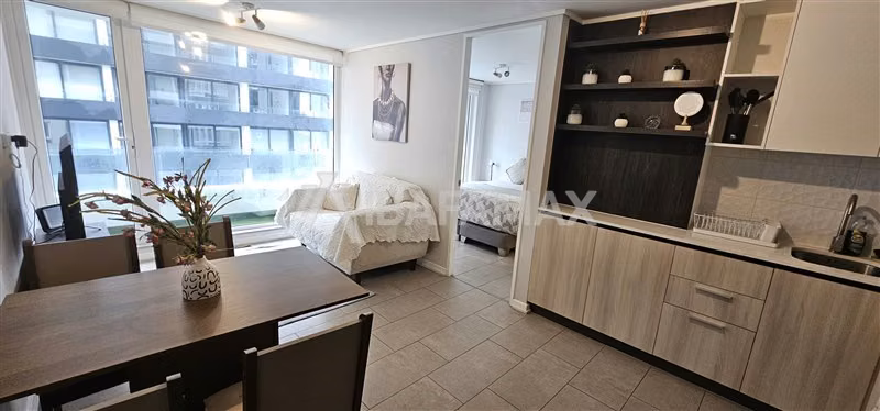 Departamento amoblado en arriendo de 1 dorm. en Concepción