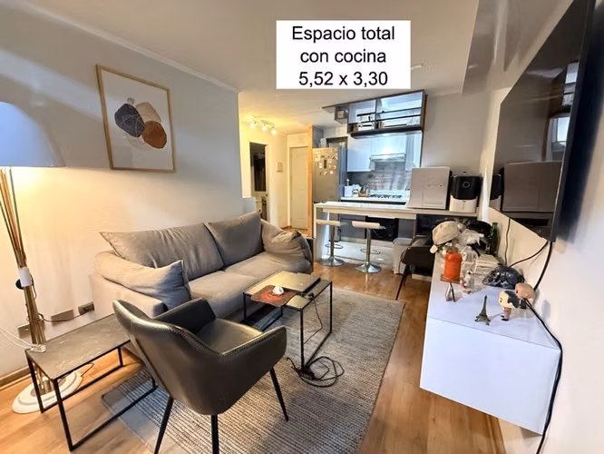 Depto 44/50m2 Metro Sta Isabel 2D 2B Est Bodega Remodelado