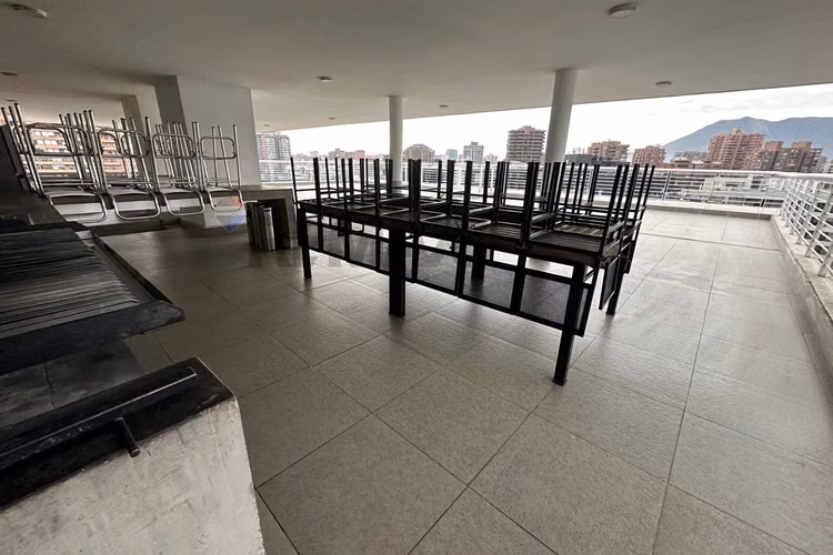 Depto 43m2 terraza+estac | metro h de magallanes