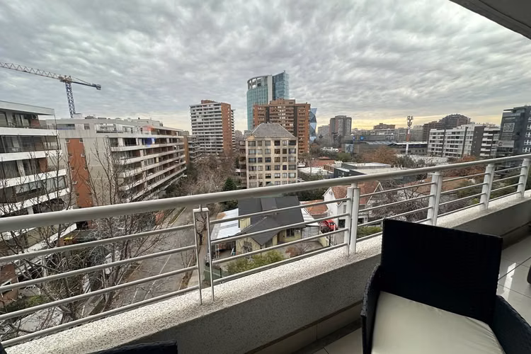 Depto 43m2 terraza+estac | metro h de magallanes