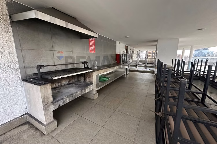 Depto 43m2 terraza+estac | metro h de magallanes