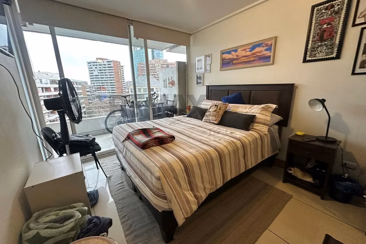 Depto 43m2 terraza+estac | metro h de magallanes