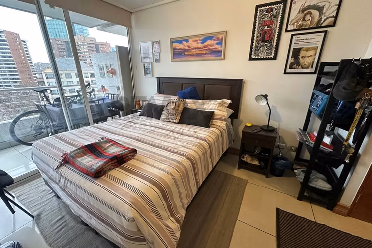 Depto 43m2 terraza+estac | metro h de magallanes