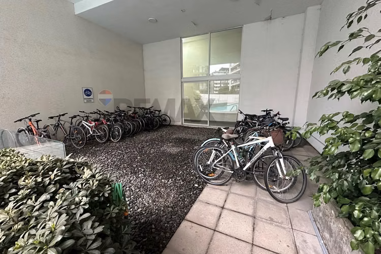 Depto 43m2 terraza+estac | metro h de magallanes