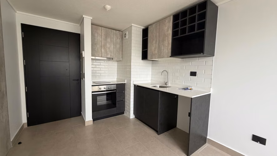 Departamento nuevo 1D + 1B. Portal Baquedano (175288)