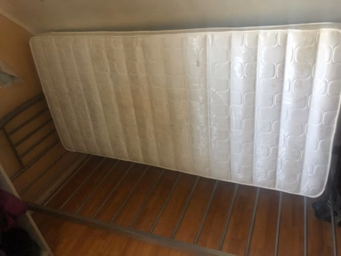 Cama metálica 1 plaza