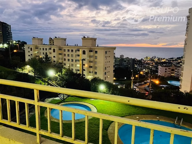 Departamento precio oportunidad 3D 2B vista Viña del Mar