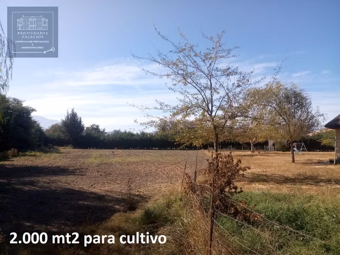 Parcela de agrado 5.000 mt2 4Dorm 2baños San Ramón, Rancagua