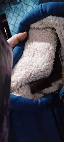 vendo casaca larga de mujer 1 sola hombre s corta