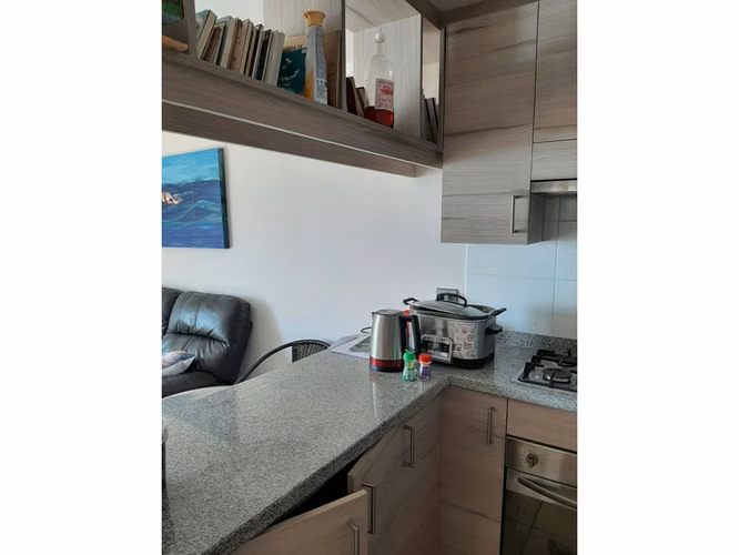 Se vende maravilloso depto de 2 D y 2 B + 1 est y 1 Bog a 3.590 UF en Edificio Copérnico