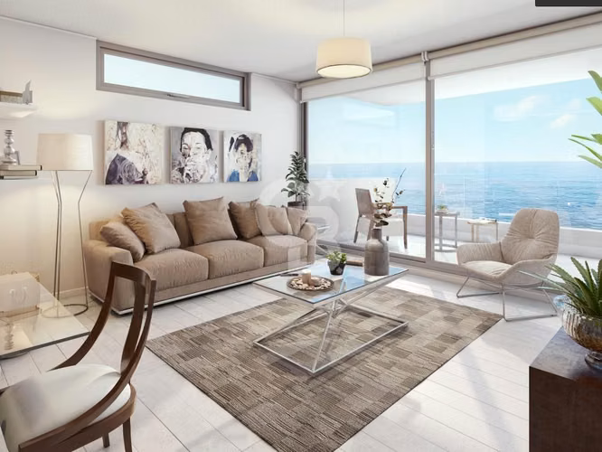 Exclusivo Departamento en Primera Línea Concón