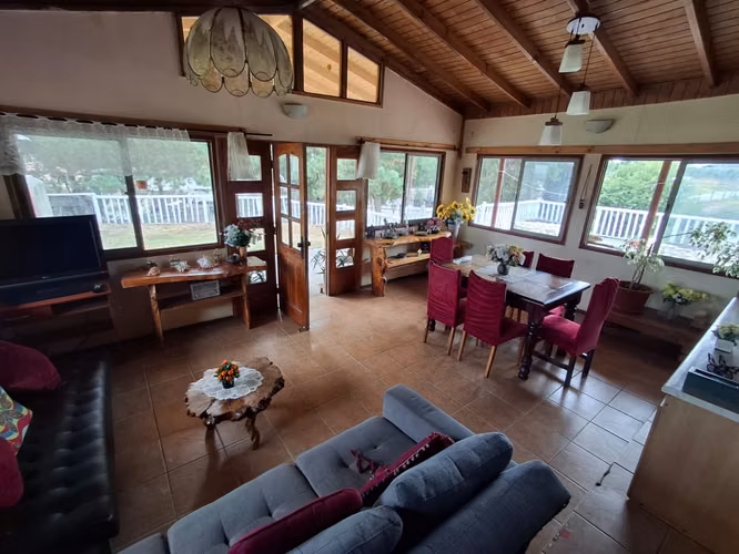 CASA MINI PARCELA SAN MANUEL CON FRENTE A RUTA G60