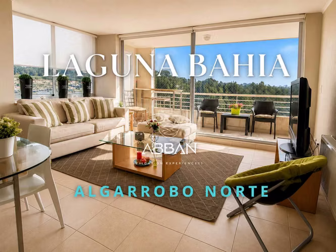 Laguna Bahia amoblado gran vista 3D2B para 8. (175461) - Imagen 1
