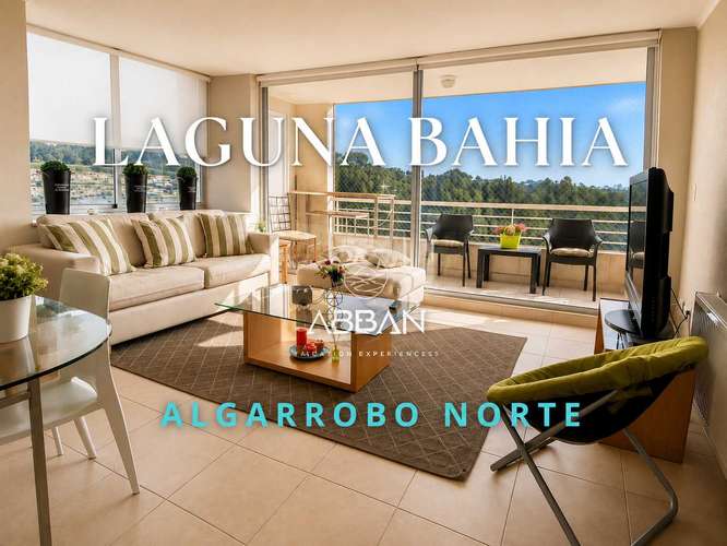 Laguna Bahia amoblado gran vista 3D2B para 8. (175461)