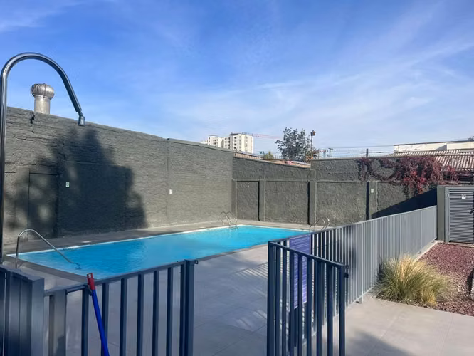 ARRIENDO DEPTO NUEVO A PASOS DEL METRO LA CISTERNA 1D1B