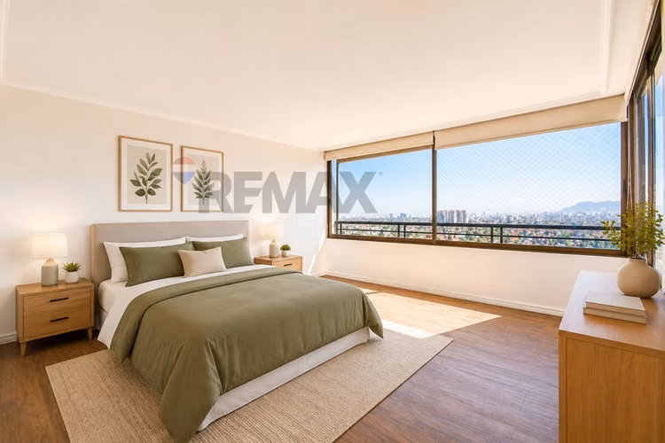 Depto 3d + servicio | las condes vista despejada