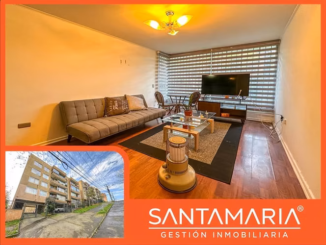 Arriendo Dpto. 2 dorm. con Estac en Almirante, Concepción