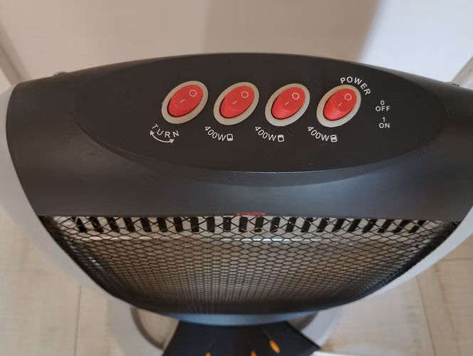 Estufa halógena Groven 1200W - Imagen 2
