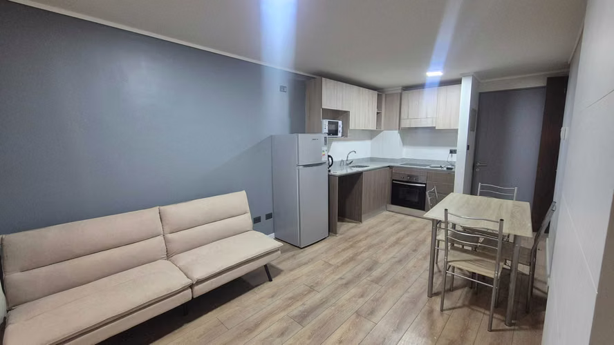 Depto 1D+1B Amoblado | Oferta 1er Mes $280.000 (175537)