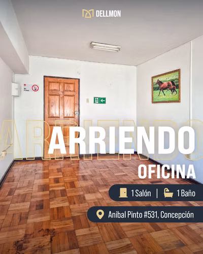 SE ARRIENDA OFICINA EN EL CENTRO